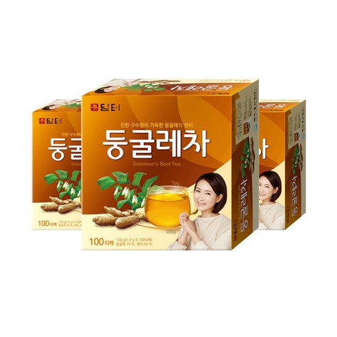 담터둥굴레차100입(1.2g*100T) 썸네일 2