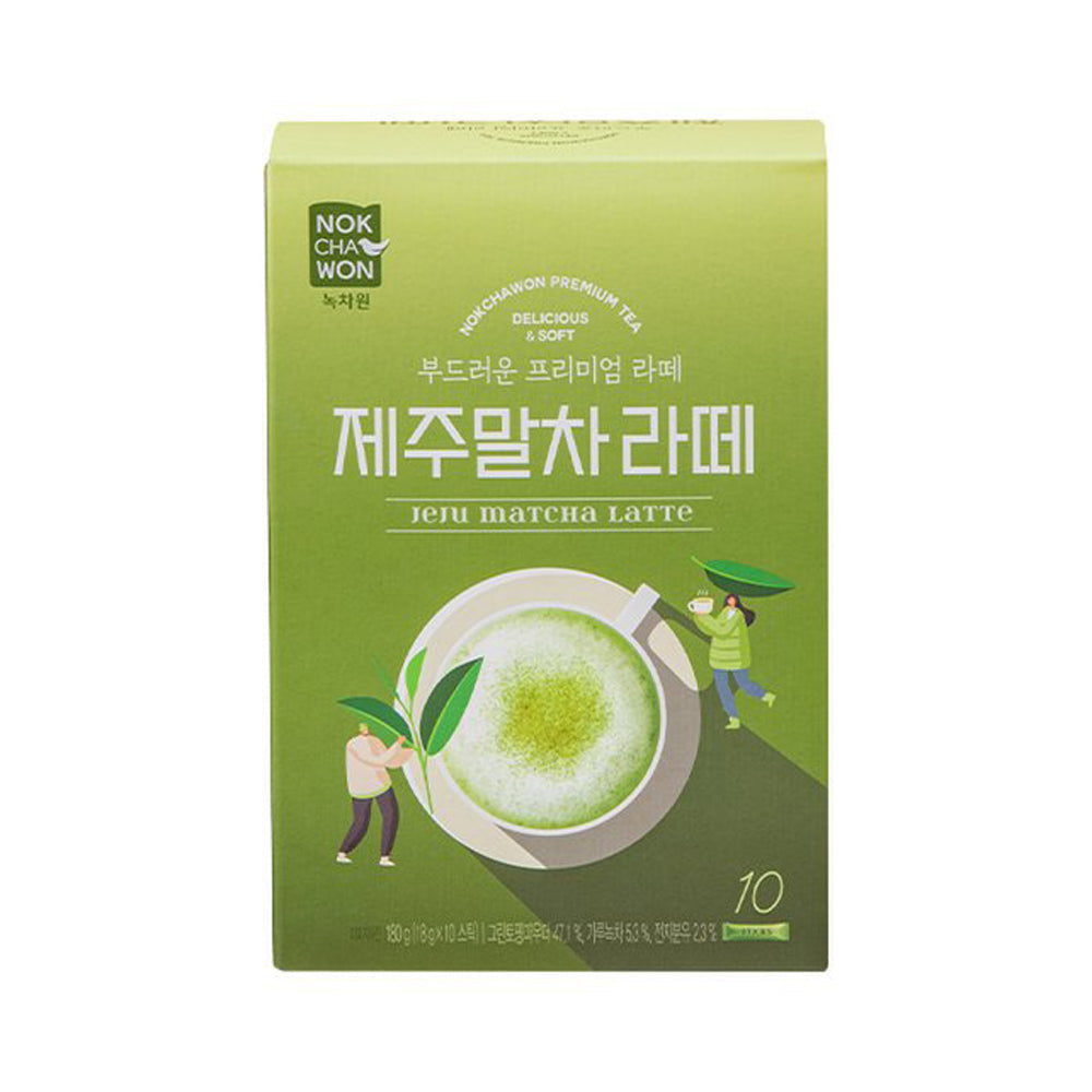 녹차원 녹차라떼 10+5스틱(195g) 썸네일 3