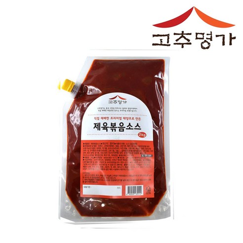 화동국수 핫 볶음소스 2kg 캡스파우트 썸네일 3