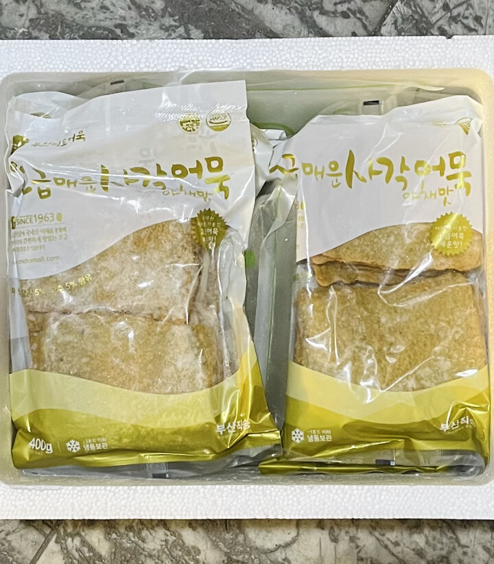 미도식품 부산미도어묵 고급사각어묵 160g 썸네일 3