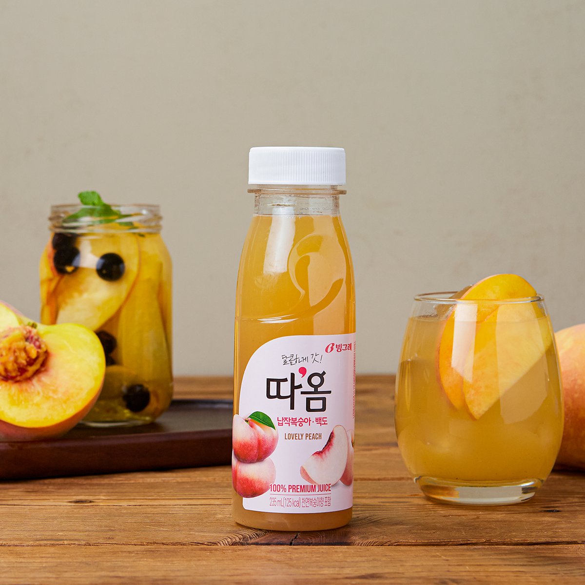 빙그레)요맘때복숭아쉐이크 썸네일 2