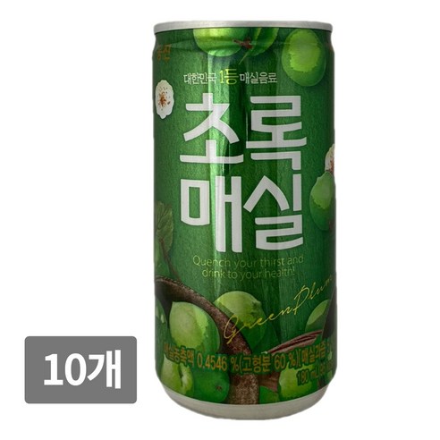 웅진초록매실180㎖캔2입+하늘보리180㎖캔2입 썸네일 2
