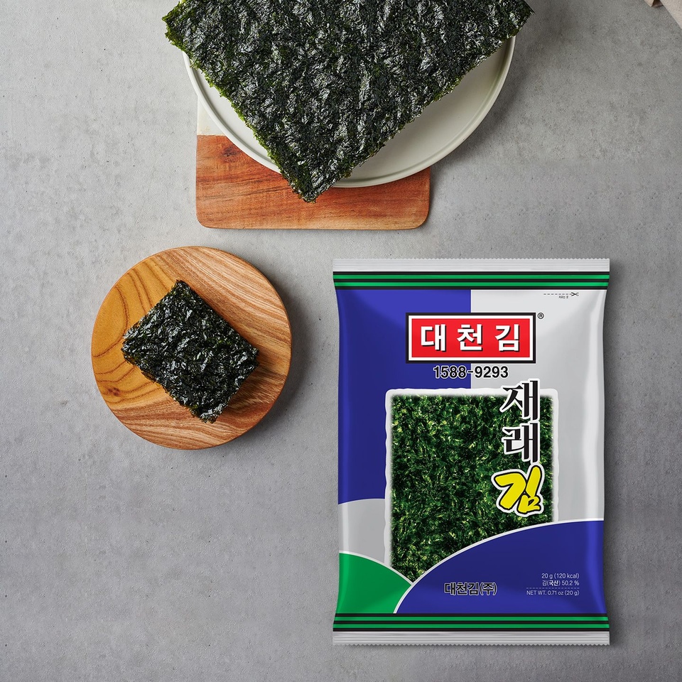 참고소한재래김1박스(10봉) 썸네일 3
