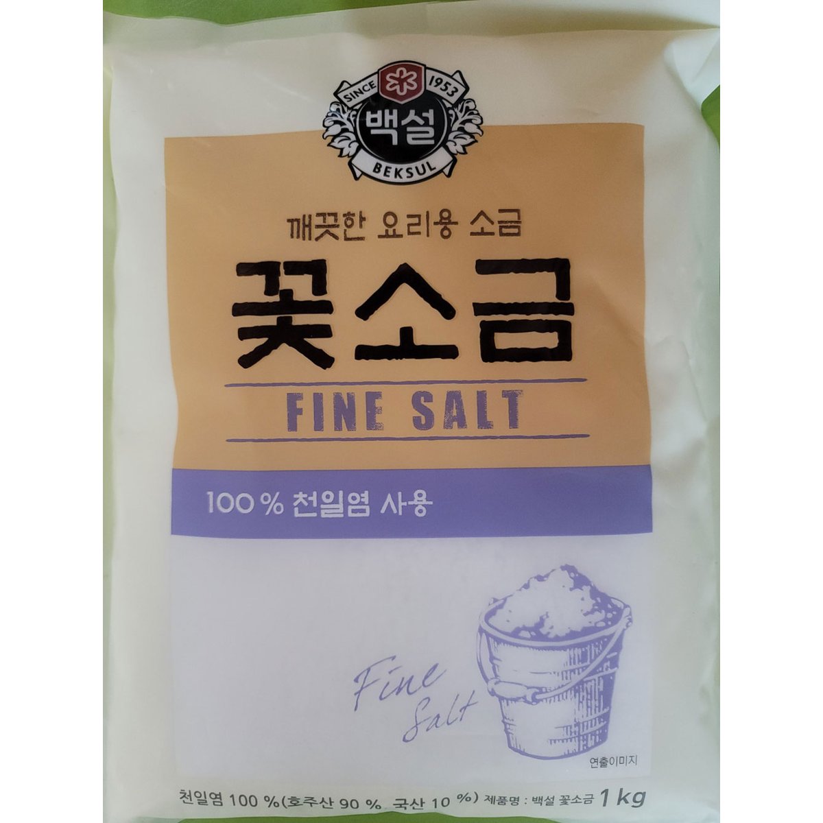 영진 꽃소금 3KG 썸네일 2