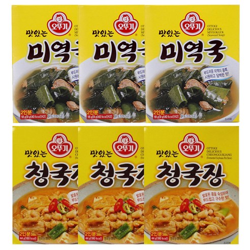 오뚜기 맛있는 청국장찌개250g 썸네일 3