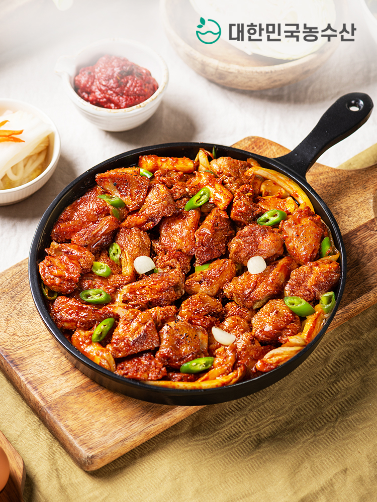 롯데랑 닭갈비양념장 500g 썸네일 2