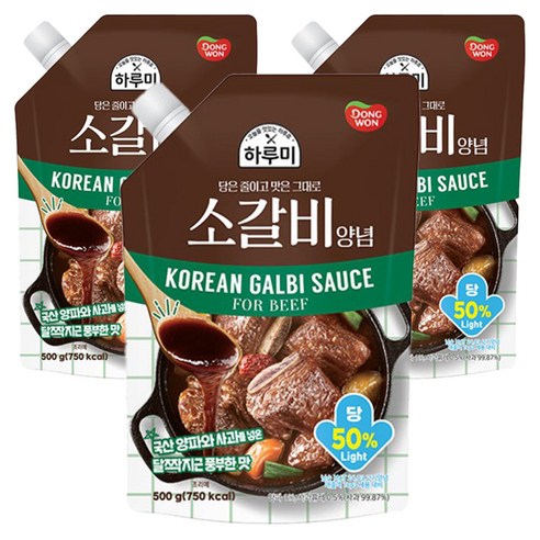 채일식품편주네갈비(불고기)소스 500g 썸네일 2