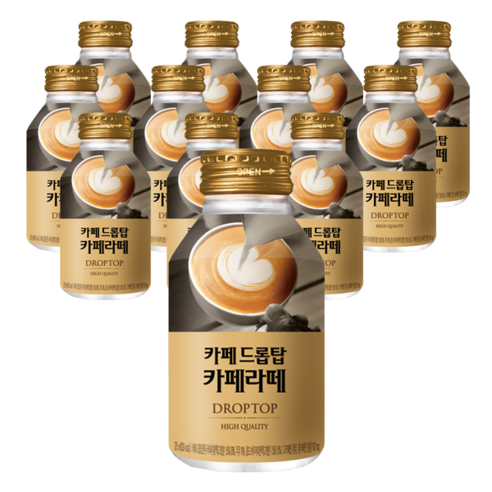 광동제약(주) 드롭탑 카페라떼 200G x 4EA 썸네일 2
