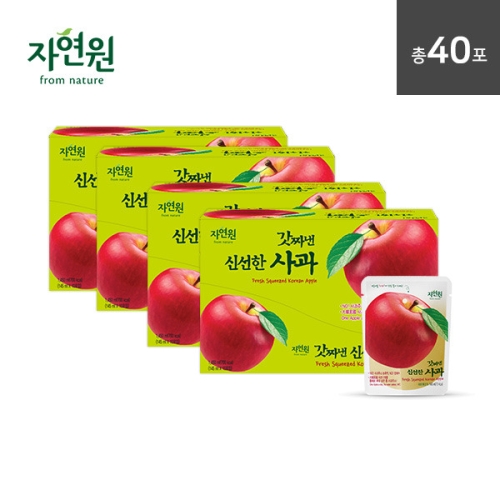 (주)웰팜 자연원 갓 짜낸 신선한 사과 145G x 1EA 썸네일 2
