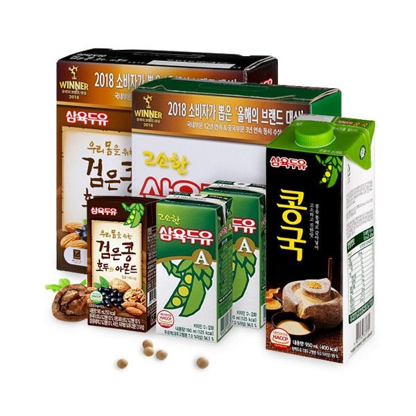 삼육식품 삼육두유 검은콩호두와아몬드 190G x 1EA 썸네일 2