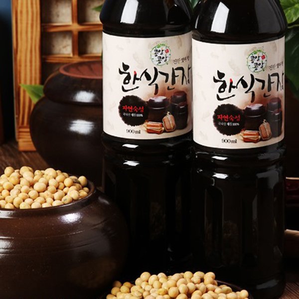 (주)율곡 한식간장 900ml x 1개 썸네일 2