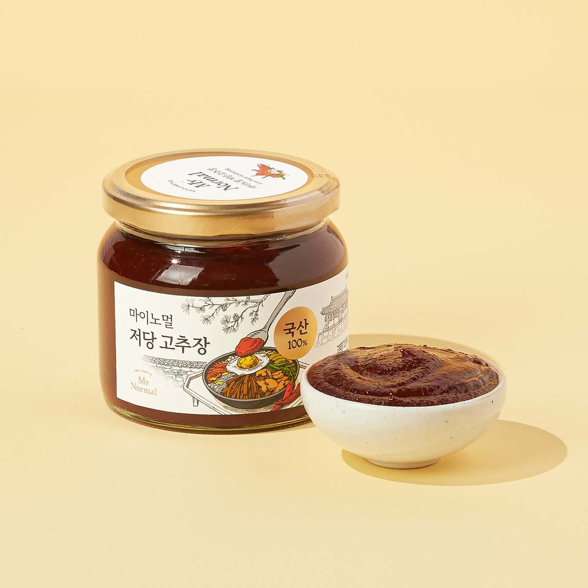 (주)진미식품 국산 통쌀 태양초 고추장 500g(1+1) 썸네일 2