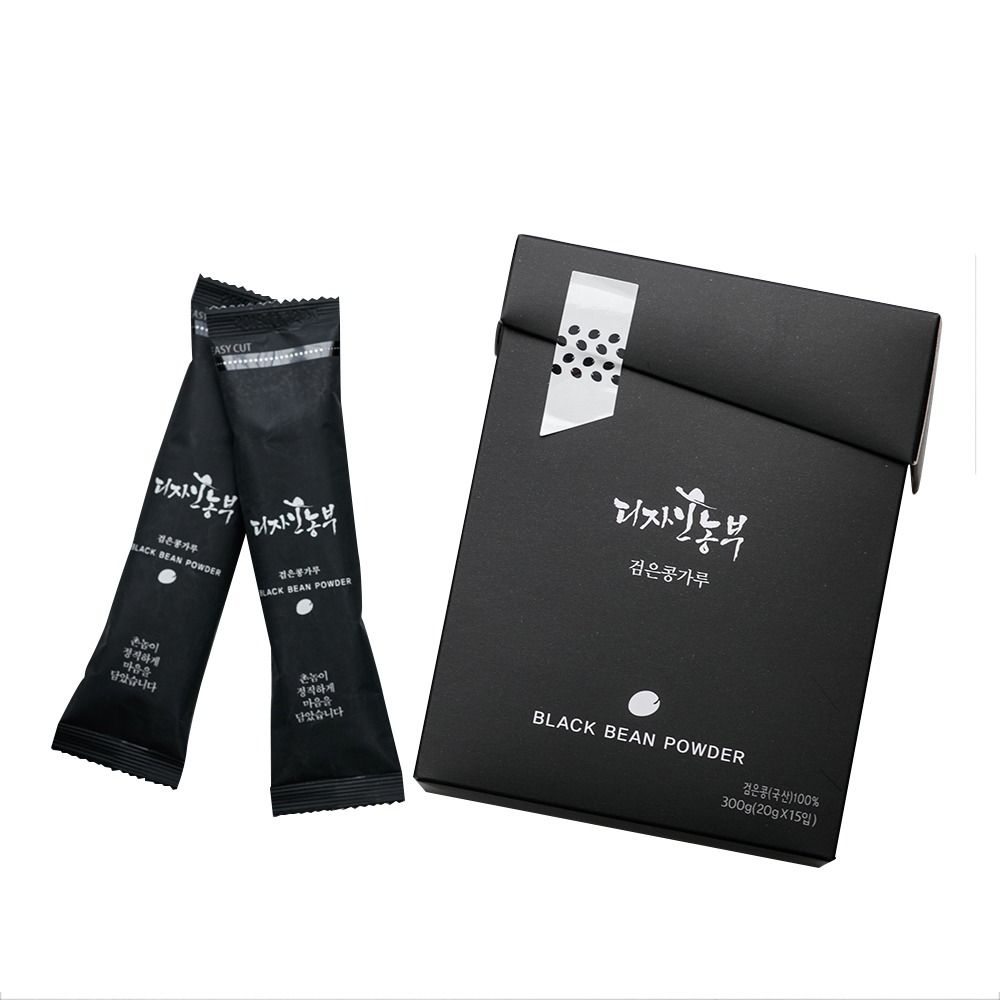 디자인농부 검은콩미숫가루블랙빈 20g 3개입 썸네일 2