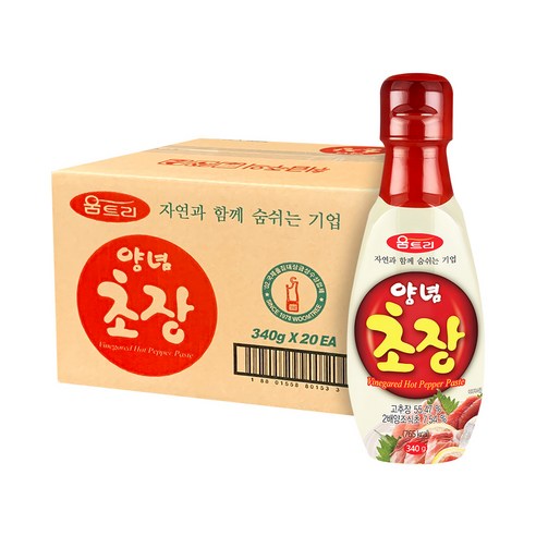 (주)움트리 양념초장 양념초장 200G 200G x 1EA 썸네일 2