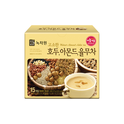 녹차원 호두아몬드율무차 15T(270G) 썸네일 3