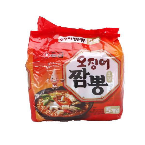 농심 오징어짬뽕 124G x 1EA 썸네일 2