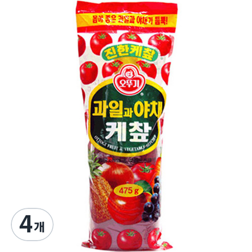 오뚜기 과일과 야채케찹280g 280G x 1EA 썸네일 2