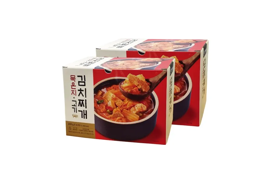 ㈜봉산식품 한국전통묵은지김치찌개 600g * 12개 썸네일 2