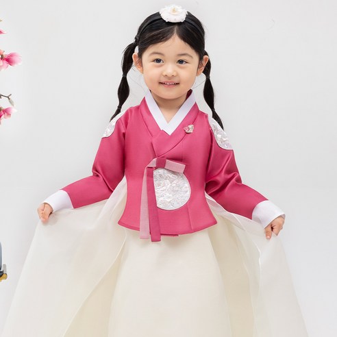 여인한복(분홍) 썸네일 2