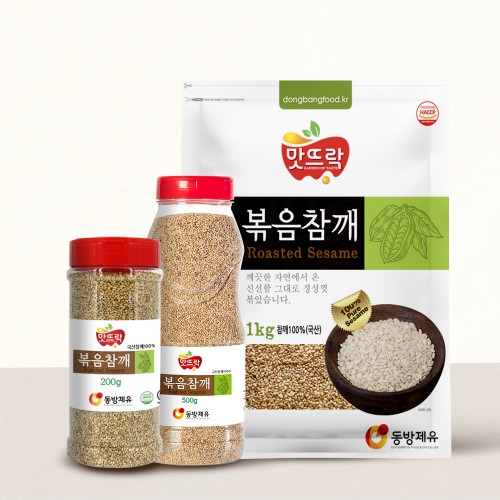 맛뜨락볶음깨(수입산)pe1kg 썸네일 2