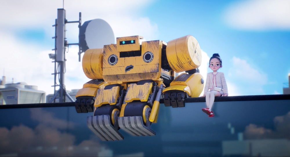 애니 스타일 3D 뱀 썸네일 2