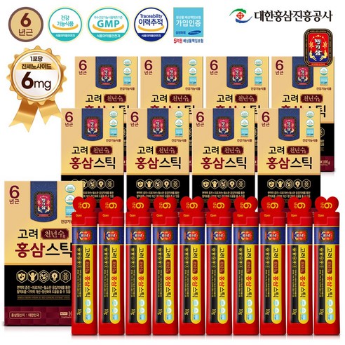 봉밀홍삼진과 6년근 아웃케이스 썸네일 3