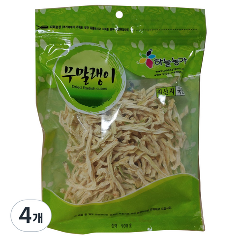 웃말무말랭이장아찌 100G 썸네일 3