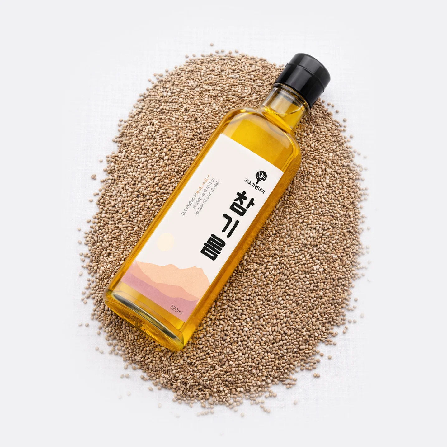 김성종 참기름 330ML 썸네일 2