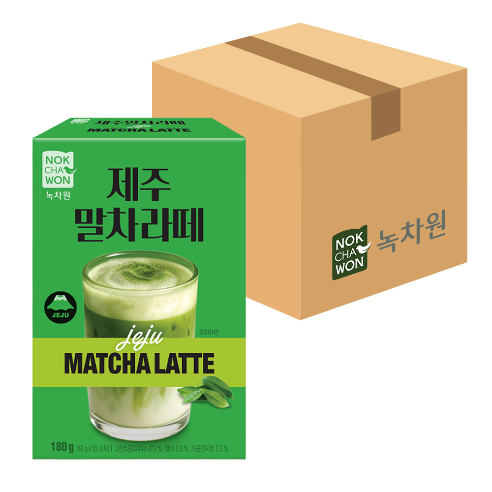 녹차원 올리브잎라떼 12T(156g) 썸네일 2