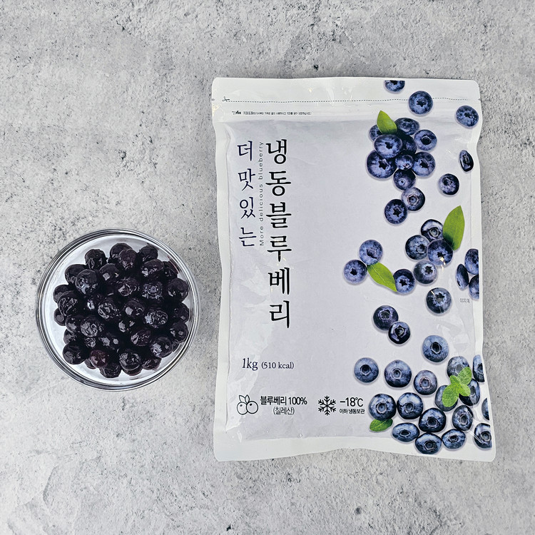 (주)에이뷰 맛있는풍경 유기농순수블루베리 80G x 1EA 썸네일 2
