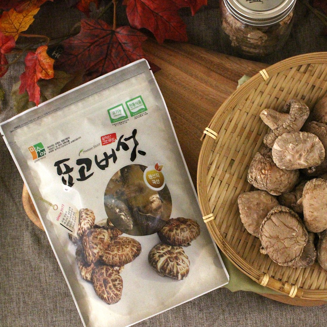 아이밀 유기농라이스스낵 표고버섯 50g*1EA 썸네일 3