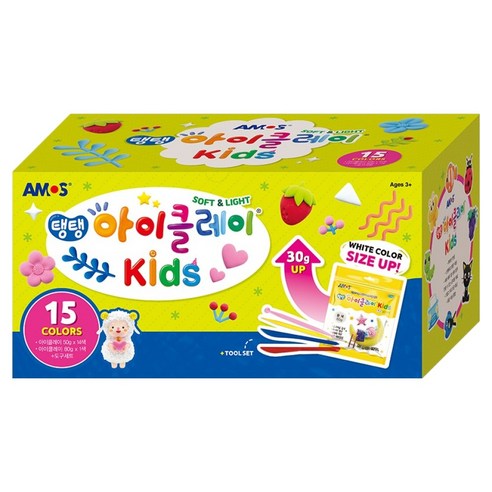 탱탱아이클레이 흰색(50g) 썸네일 2