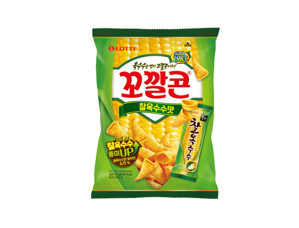 롯데 꼬깔콘 매콤달콤한맛 155G 썸네일 3