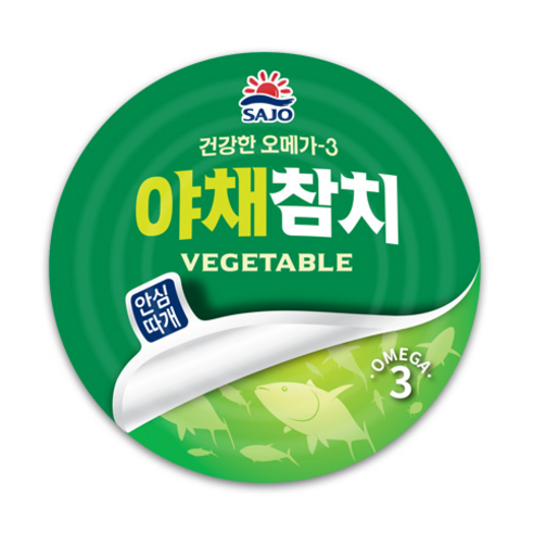 사조산업(주) 야채안심따개 100g*3 썸네일 2