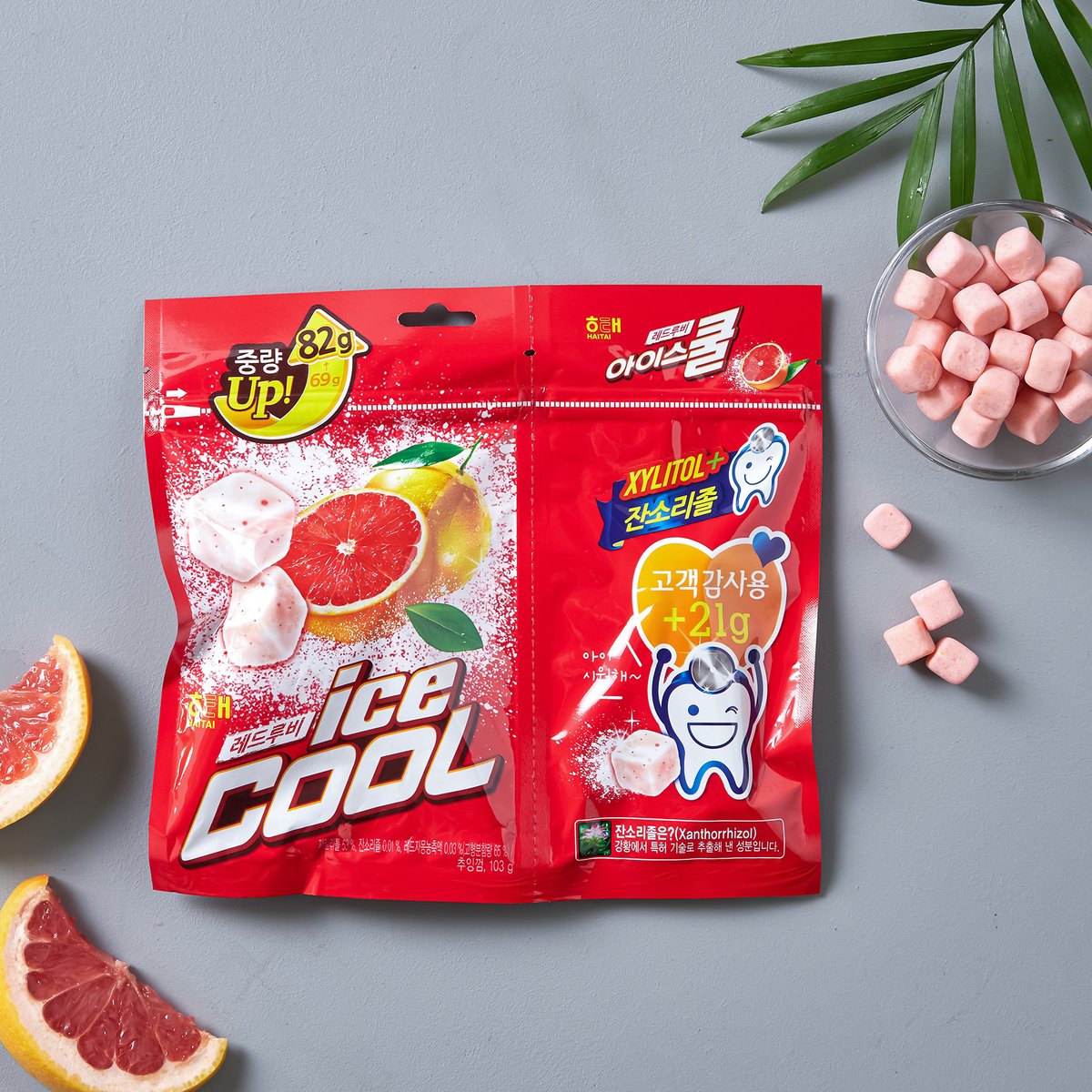 (주)해태제과식품 아이스쿨 포스카 19g 츄잉껌 썸네일 3