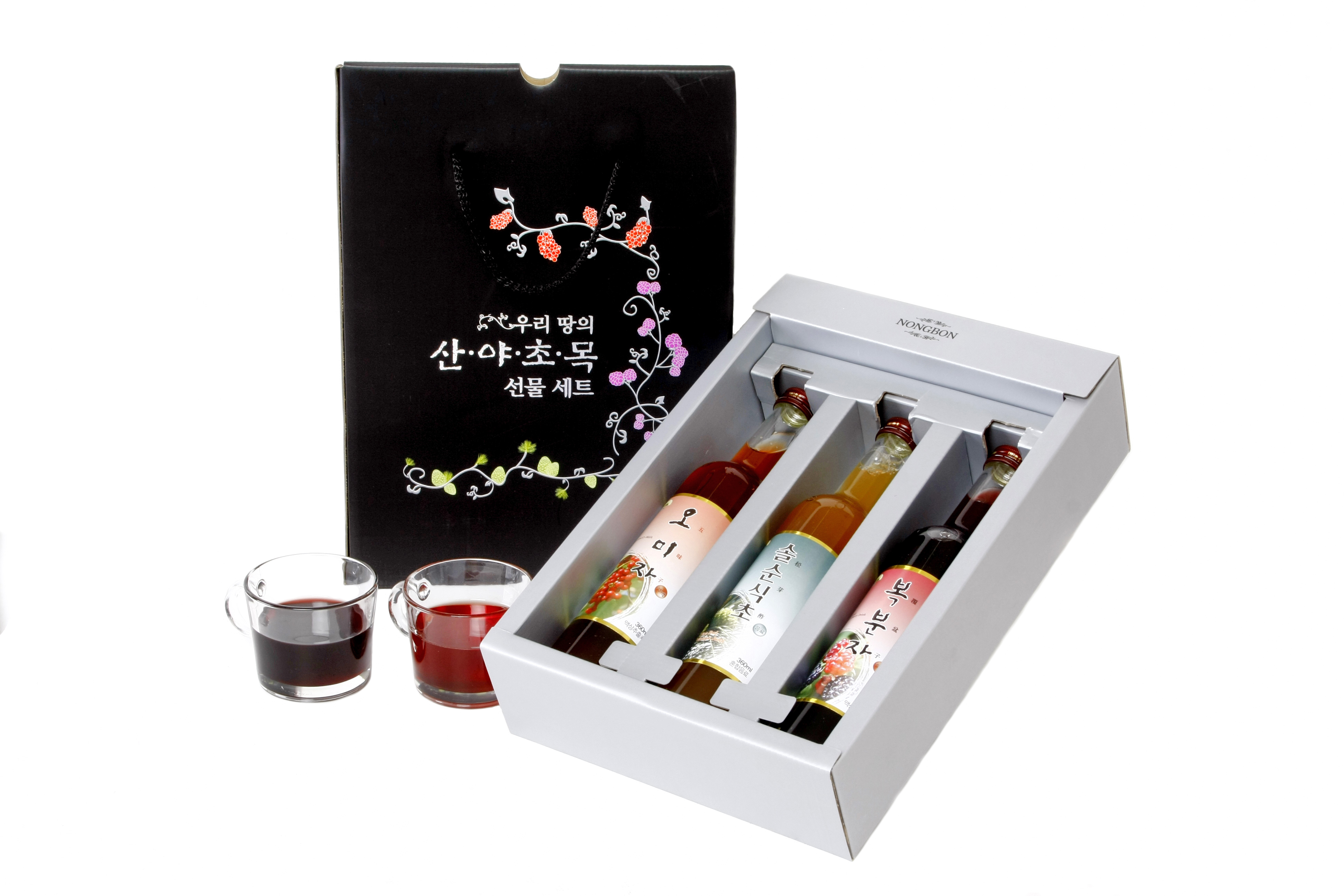 농본 산야초목 솔순식초 360ml 썸네일 3