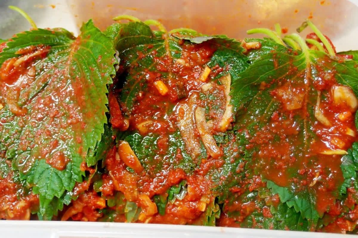 옥과맛있는김치 깻잎김치 2Kg 썸네일 3