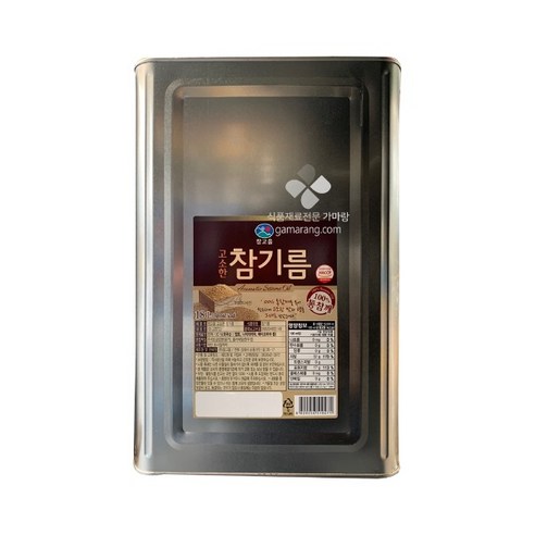 롯데랑 맛있는 참기름 300ml*2 썸네일 3