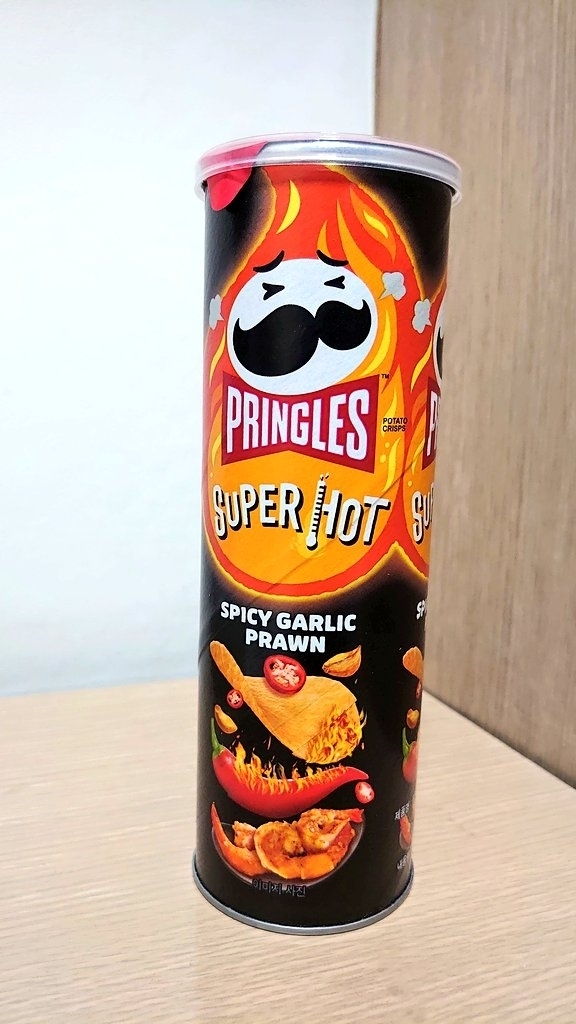 프링글스 스파이시 갈릭 새우맛 썸네일 2