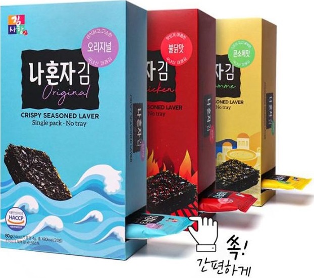 장수식품 김사랑 녹차재래김 4G x 16EA 썸네일 3