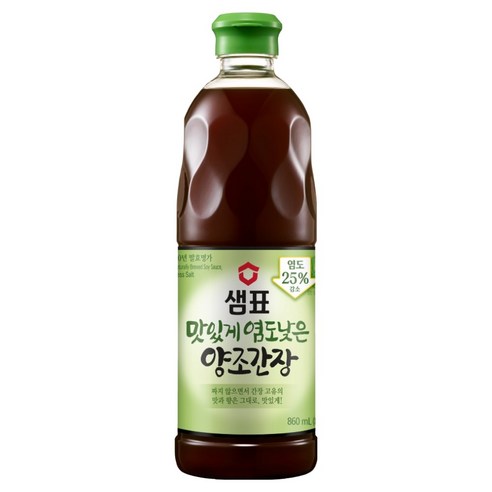 샘표 저염간장 1L 썸네일 3