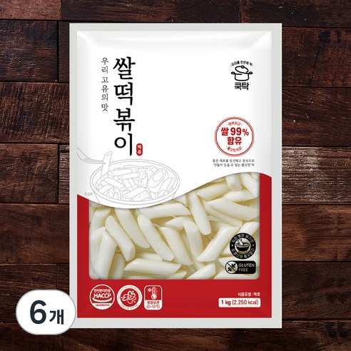 우리쌀떡볶이1KG 썸네일 2