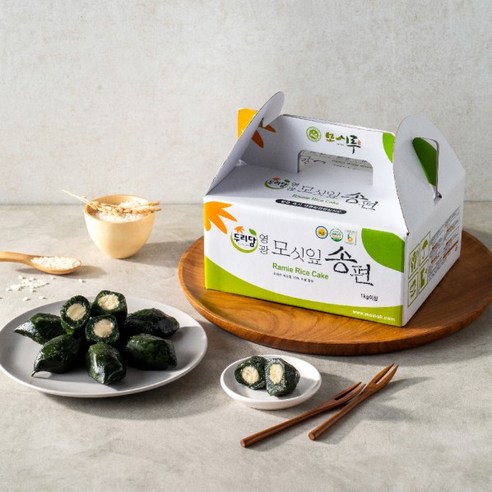 진미당식품 진미당 고소미 생모시송편 40G x 25EA 썸네일 3