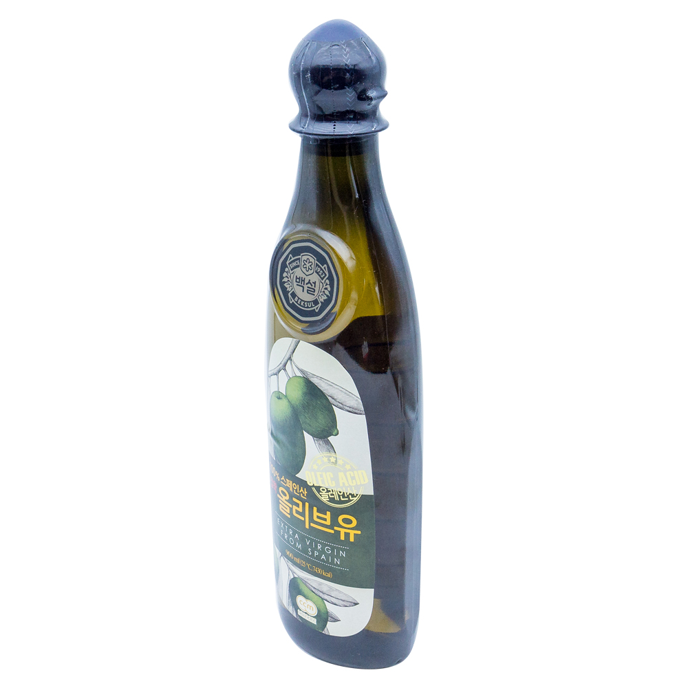 백설압착올리브유(0.5L)+사과식초 썸네일 2