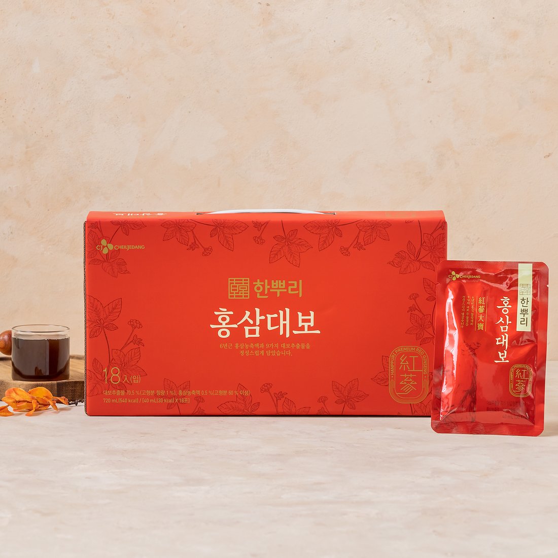 제일종합식품 원기삼 한뿌리와 홍삼 썸네일 2