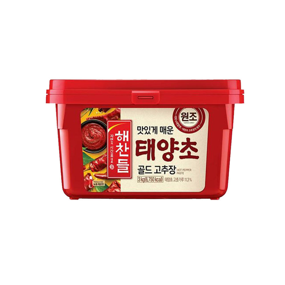 해찬들 태양초 골드 고추장 3kg 썸네일 3