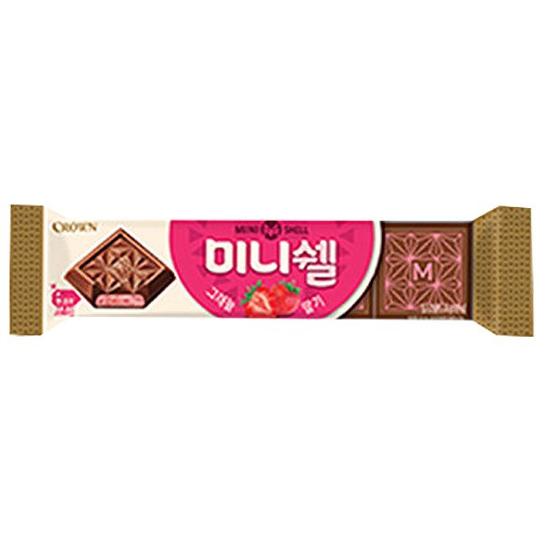크라운 미니쉘 금괴(딸기+모카) 224G 썸네일 3