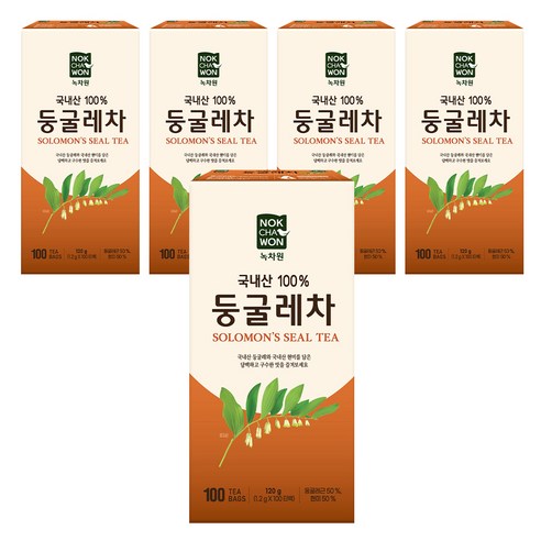 녹차원 국내산유기농둥굴레차 40T 썸네일 2