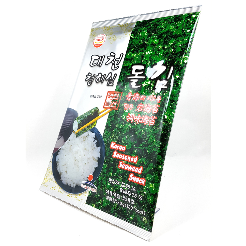 다소람행복한밥상김-돌김전장(20g*10봉) 썸네일 2