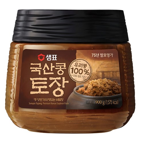 유기농파크 순정원 강순덕 독아지숙성 된장 900G x 1EA 썸네일 3